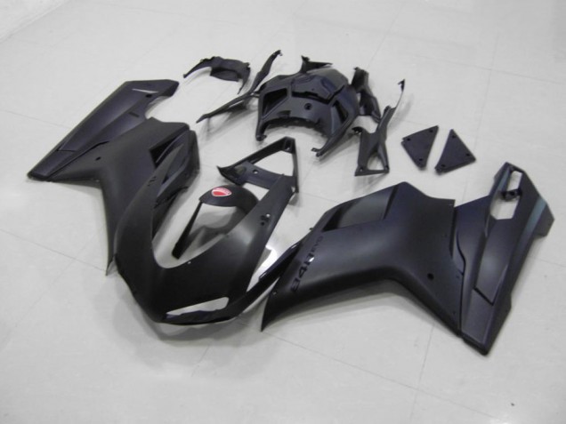 Aftermarket Matte Black Black Sticker 07-12 Ducati 848 1098 1198 Motorcycle Fairings Sale Aftermarket Matte Black Black Sticker 07-12 Ducati 848 1098 1198 Motorcycle Fairings Sale