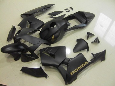 Aftermarket Matte Black Gold 03-04 Honda CBR600RR Motorcycle Fairings Sale