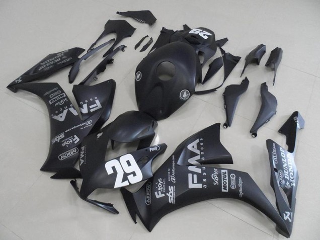 Aftermarket Matte Black Grey Decals 12-16 Honda CBR1000RR Motorcycle Fairings Sale Aftermarket Matte Black Grey Decals 12-16 Honda CBR1000RR Motorcycle Fairings Sale