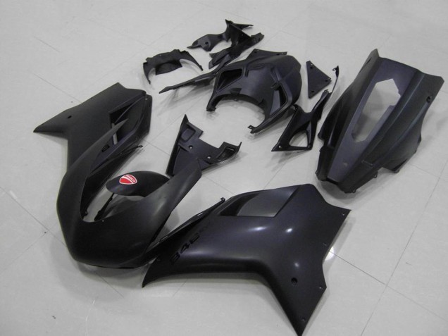Aftermarket Matte Black Racing Verision 07-12 Ducati 848 1098 1198 Motorcycle Fairings Sale Aftermarket Matte Black Racing Verision 07-12 Ducati 848 1098 1198 Motorcycle Fairings Sale