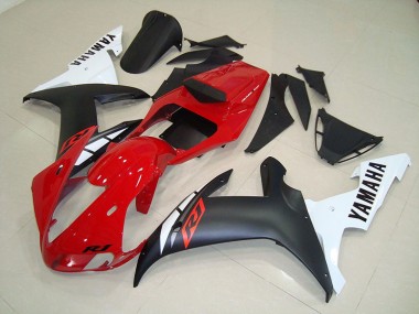 Aftermarket Matte Black Red 02-03 Yamaha YZF R1 Motorcycle Fairings Sale