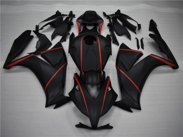 Aftermarket Matte Black Red 12-16 Honda CBR1000RR Motorcycle Fairings Sale Aftermarket Matte Black Red 12-16 Honda CBR1000RR Motorcycle Fairings Sale