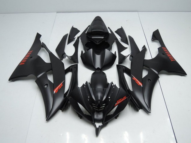 Aftermarket Matte Black Red Decals 08-16 Yamaha YZF R6 Motorcycle Fairings Sale Aftermarket Matte Black Red Decals 08-16 Yamaha YZF R6 Motorcycle Fairings Sale