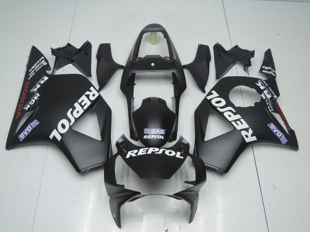 Aftermarket Matte Black Repsol 02-03 Honda CBR900RR 954 Motorcycle Fairings Sale