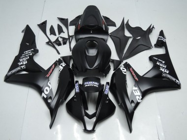 Aftermarket Matte Black Repsol 07-08 Honda CBR600RR Motorcycle Fairings Sale