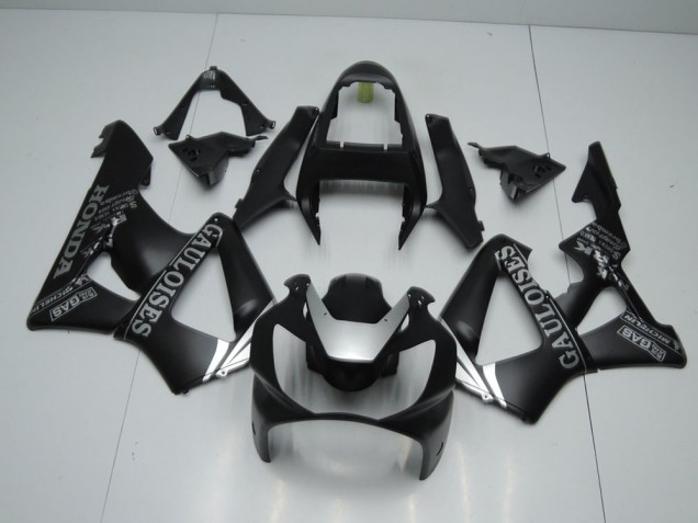 Aftermarket Matte Black Silver 00-01 Honda CBR900RR 929 Motorcycle Fairings Sale