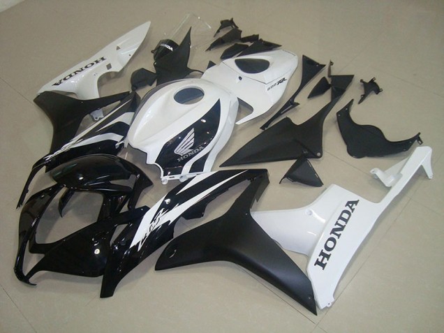 Aftermarket Matte Black White 07-08 Honda CBR600RR Motorcycle Fairings Sale Aftermarket Matte Black White 07-08 Honda CBR600RR Motorcycle Fairings Sale