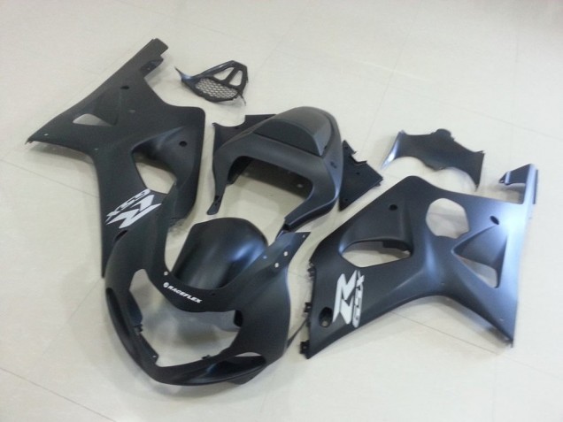 Aftermarket Matte Black with Silver Gsxr 00-02 Suzuki GSXR 1000 Motorcycle Fairings Sale Aftermarket Matte Black with Silver Gsxr 00-02 Suzuki GSXR 1000 Motorcycle Fairings Sale