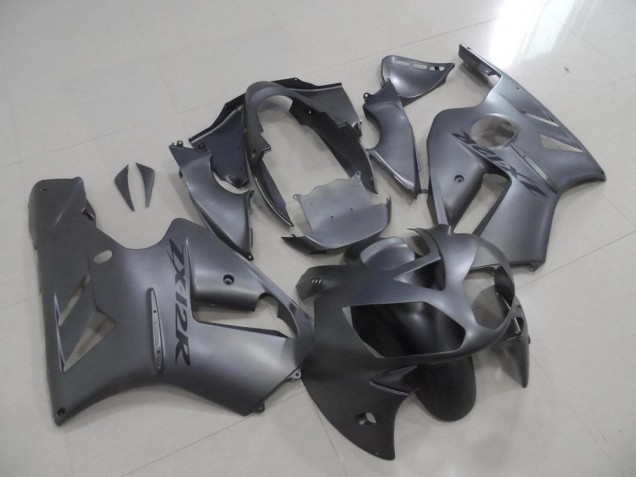 Aftermarket Matte Grey 02-05 Kawasaki Ninja ZX12R 2002-2005 Matte Grey Kawasaki Ninja ZX12R Motorcycle Fairings Sale