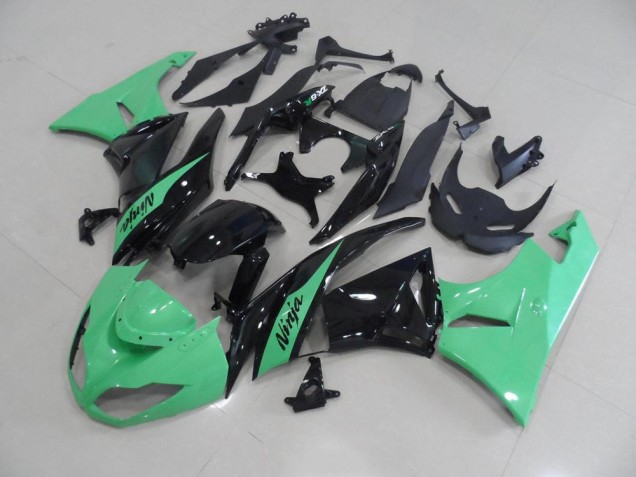 Aftermarket Metallic Green 09-12 Kawasaki Ninja ZX6R Motorcycle Fairings Sale Aftermarket Metallic Green 09-12 Kawasaki Ninja ZX6R Motorcycle Fairings Sale
