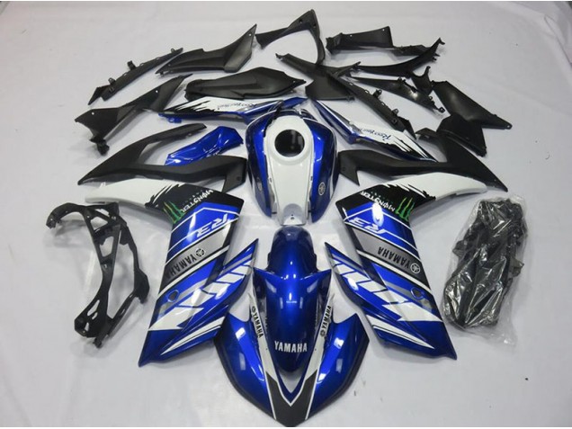 Aftermarket Monster Blue 15-18 Yamaha YZF R3 Motorcycle Fairings Sale Aftermarket Monster Blue 15-18 Yamaha YZF R3 Motorcycle Fairings Sale