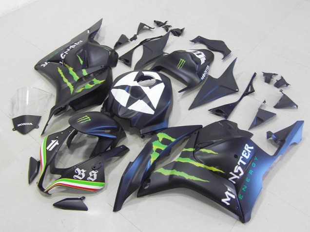 Aftermarket Monster Matte Black 09-12 Honda CBR600RR Motorcycle Fairings Sale