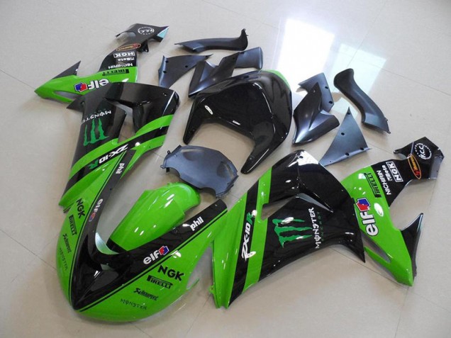 Aftermarket Monster Race 06-07 Kawasaki Ninja ZX10R Motorcycle Fairings Sale Aftermarket Monster Race 06-07 Kawasaki Ninja ZX10R Motorcycle Fairings Sale