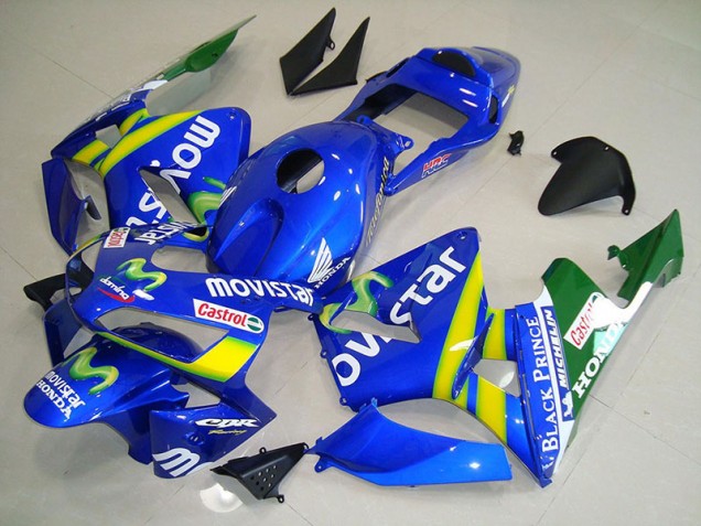 Aftermarket Movistar 03-04 Honda CBR600RR Motorcycle Fairings Sale