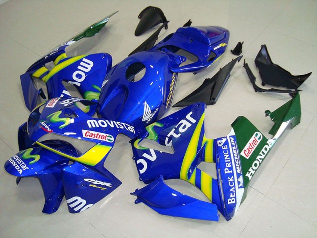 Aftermarket Movistar 05-06 Honda CBR600RR Motorcycle Fairings Sale Aftermarket Movistar 05-06 Honda CBR600RR Motorcycle Fairings Sale
