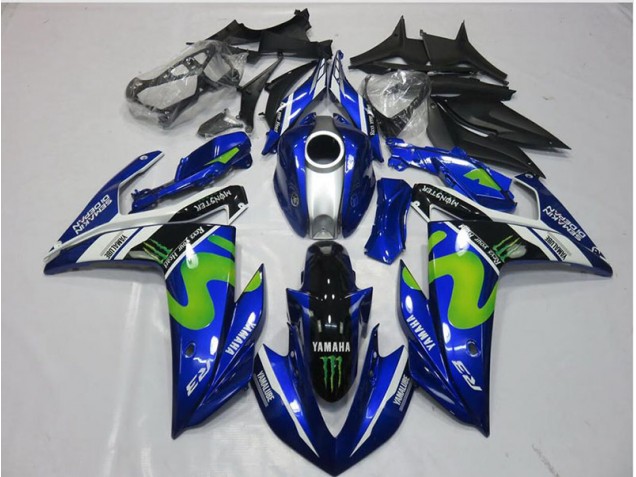 Aftermarket Movistar 15-18 Yamaha YZF R3 Motorcycle Fairings Sale Aftermarket Movistar 15-18 Yamaha YZF R3 Motorcycle Fairings Sale