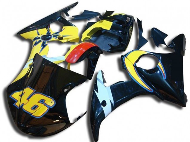 Aftermarket Number 46 03-05 Yamaha YZF R6 Motorcycle Fairings Sale Aftermarket Number 46 03-05 Yamaha YZF R6 Motorcycle Fairings Sale