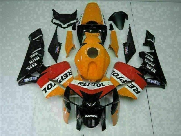 Aftermarket Orange 05-06 Honda CBR600RR Plastics Motorcycle Fairings Sale