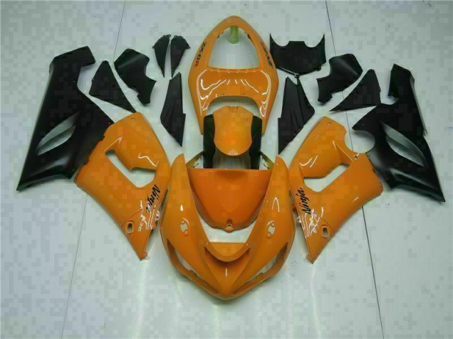 Aftermarket Orange 05-06 Kawasaki Ninja ZX6R Motorcycle Fairings Sale Aftermarket Orange 05-06 Kawasaki Ninja ZX6R Motorcycle Fairings Sale