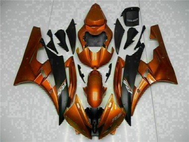 Aftermarket Orange 06-07 Yamaha YZF R6 Motorcycle Fairings Sale