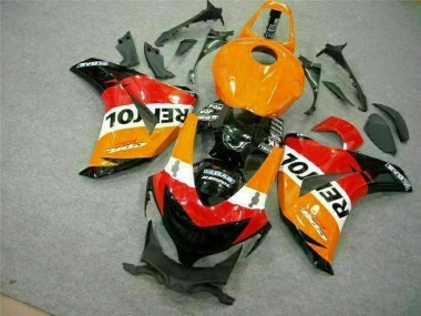 Aftermarket Orange 08-11 Honda CBR1000RR Fairing Kit & Plastics Sale