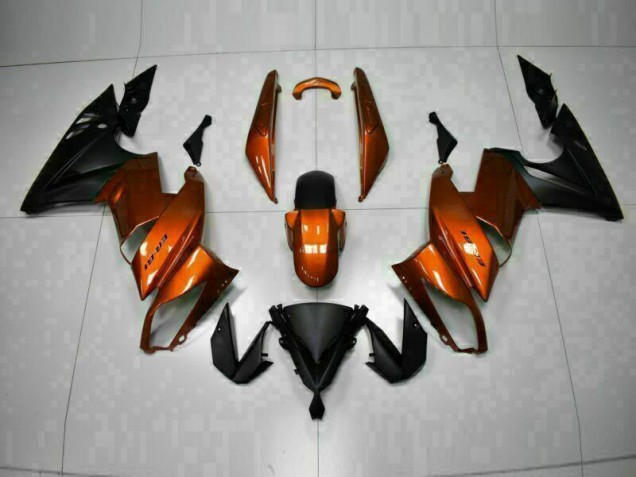 Aftermarket Orange 09-11 Kawasaki Ninja EX650 Motorcycle Fairings Sale Aftermarket Orange 09-11 Kawasaki Ninja EX650 Motorcycle Fairings Sale
