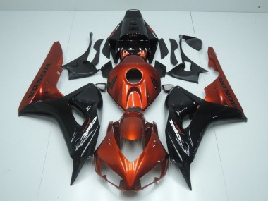 Aftermarket Orange and Black 06-07 Honda CBR1000RR Motorcycle Fairings Sale