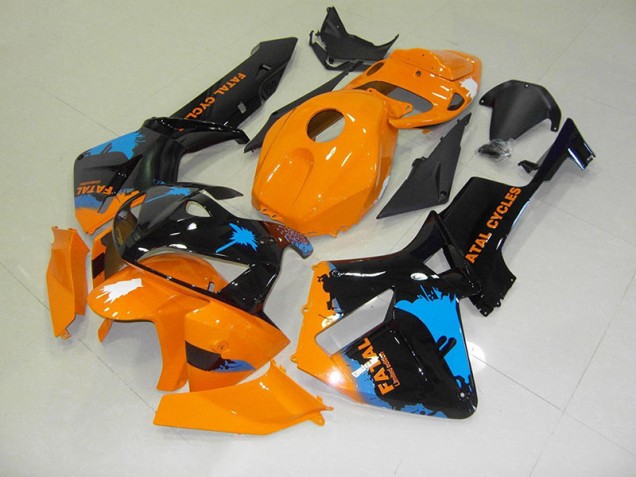 Aftermarket Orange Black 05-06 Honda CBR600RR Fairing Kit Sale Aftermarket Orange Black 05-06 Honda CBR600RR Fairing Kit Sale