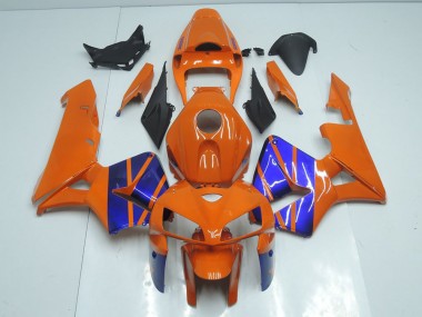 Aftermarket Orange Blue 05-06 Honda CBR600RR Motorcycle Fairings Sale