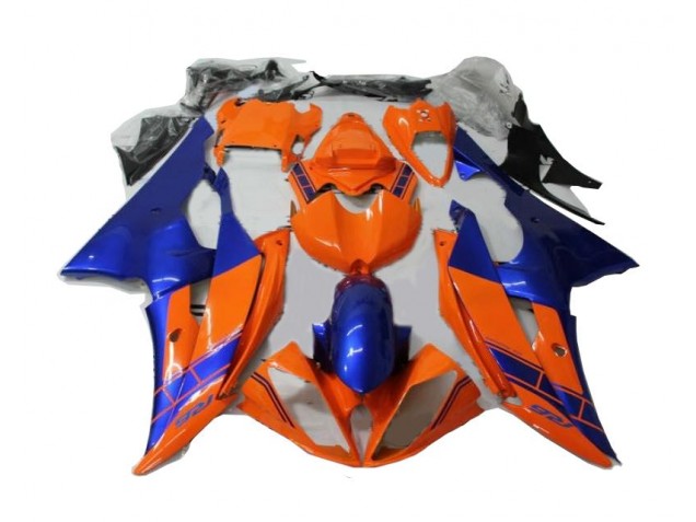 Aftermarket Orange Blue 08-16 Yamaha YZF R6 Motorcycle Fairings Sale Aftermarket Orange Blue 08-16 Yamaha YZF R6 Motorcycle Fairings Sale