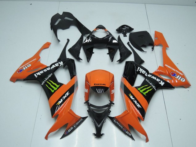 Aftermarket Orange Monster 08-10 Kawasaki Ninja ZX10R Motorcycle Fairings Sale Aftermarket Orange Monster 08-10 Kawasaki Ninja ZX10R Motorcycle Fairings Sale