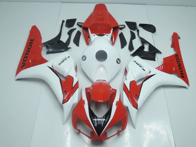 Aftermarket Orange Red and White 06-07 Honda CBR1000RR Motorcycle Fairings Sale Aftermarket Orange Red and White 06-07 Honda CBR1000RR Motorcycle Fairings Sale