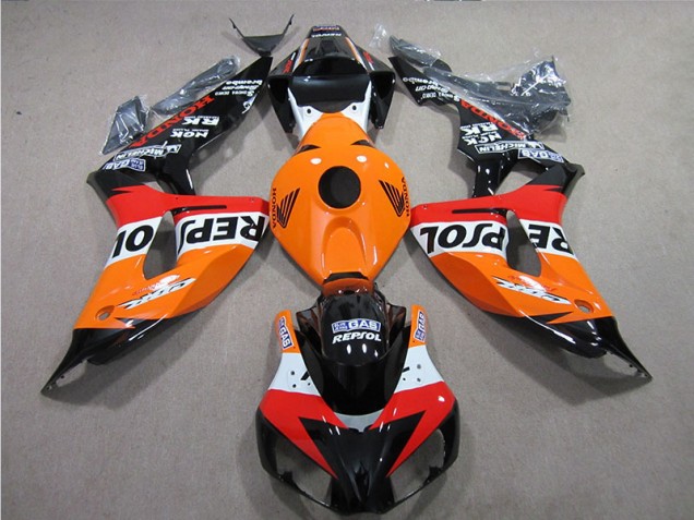 Aftermarket Orange Repsol 06-07 Honda CBR1000RR Motorcycle Fairings & Bodywork Sale Aftermarket Orange Repsol 06-07 Honda CBR1000RR Motorcycle Fairings & Bodywork Sale