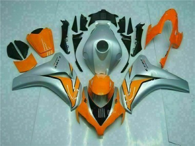 Aftermarket Orange Silver 08-11 Honda CBR1000RR Full Fairing Kit Sale