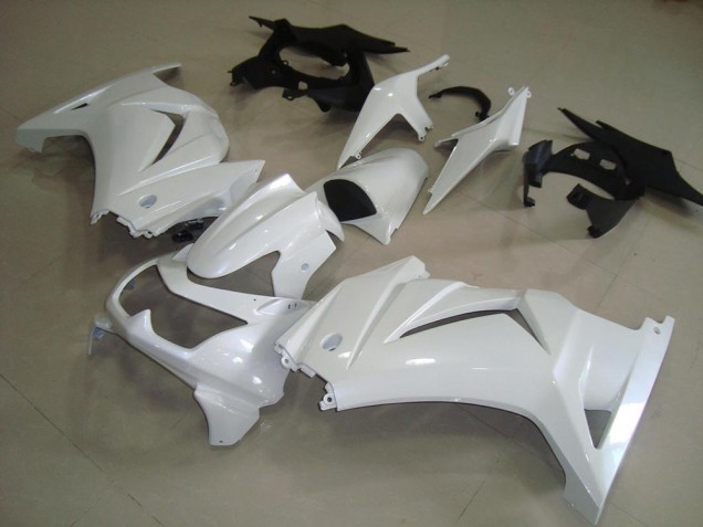 Aftermarket Pearl White 08-12 Kawasaki Ninja ZX250R 2008-2012 Pearl White Kawasaki Ninja ZX250R Motorcycle Fairings Sale Aftermarket Pearl White 08-12 Kawasaki Ninja ZX250R 2008-2012 Pearl White Kawasaki Ninja ZX250R Motorcycle Fairings Sale