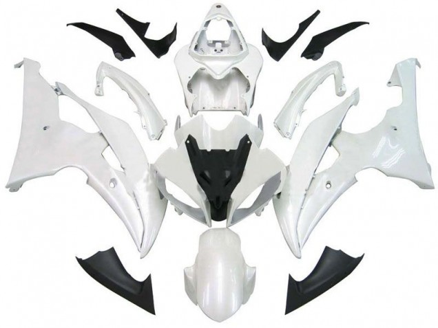 Aftermarket Pearl White 08-16 Yamaha YZF R6 Motorcycle Fairings & Bodywork Sale Aftermarket Pearl White 08-16 Yamaha YZF R6 Motorcycle Fairings & Bodywork Sale