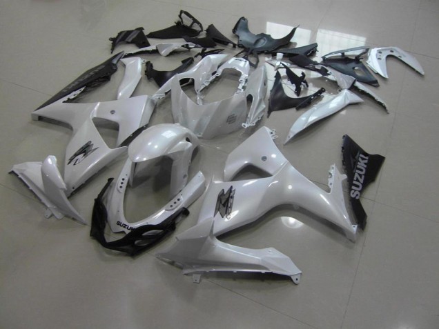 Aftermarket Pearl White and Black 09-16 Suzuki GSXR 1000 Motorcycle Fairings Sale Aftermarket Pearl White and Black 09-16 Suzuki GSXR 1000 Motorcycle Fairings Sale