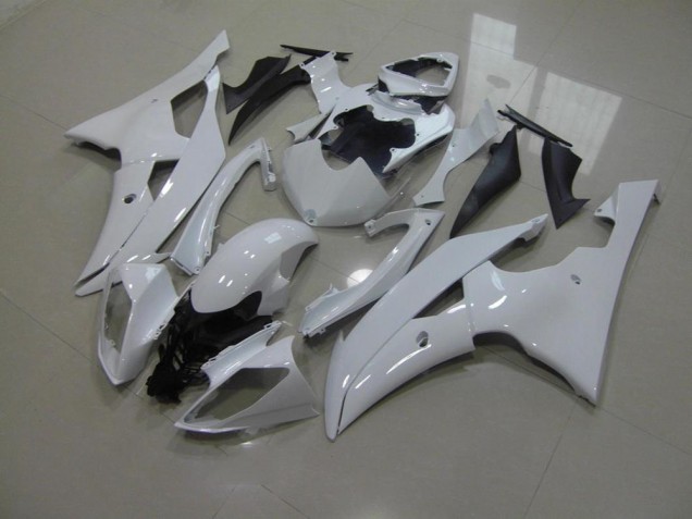Aftermarket Pearl White No Decals 08-16 Yamaha YZF R6 Motorcycle Fairings Sale Aftermarket Pearl White No Decals 08-16 Yamaha YZF R6 Motorcycle Fairings Sale
