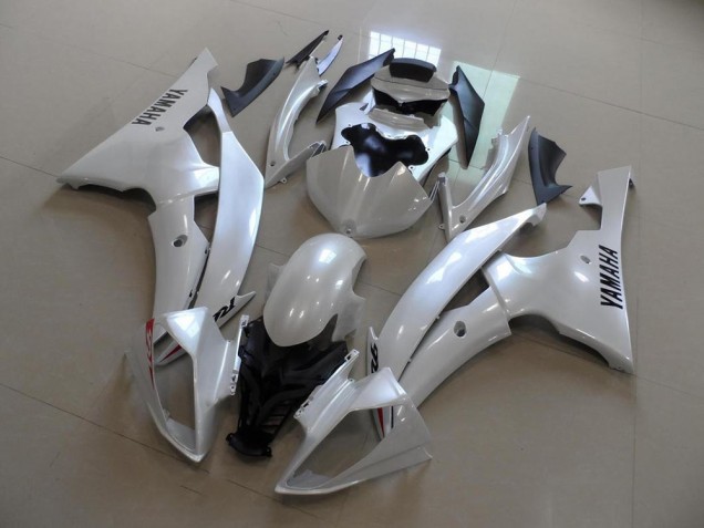 Aftermarket Pearl White OEM Style 08-16 Yamaha YZF R6 Motorcycle Fairings Sale Aftermarket Pearl White OEM Style 08-16 Yamaha YZF R6 Motorcycle Fairings Sale