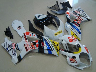 Aftermarket Pepe Phone 07-08 Suzuki GSXR 1000 Motorcycle Fairings Sale