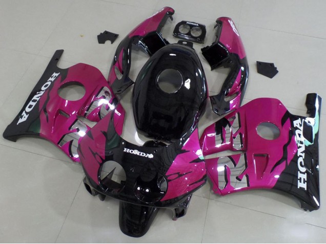 Aftermarket Pink Black 91-98 Honda CBR250RR MC22 MC22 Motorcycle Fairings Sale