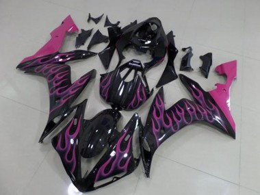Aftermarket Pink Flame 04-06 Yamaha YZF R1 Motorcycle Fairings Sale