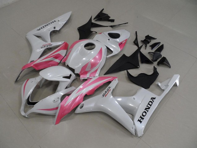 Aftermarket Pink Pearl White 07-08 Honda CBR600RR Motorcycle Fairings Sale