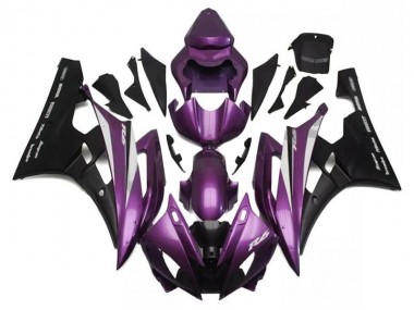 Aftermarket Purple Black 06-07 Yamaha YZF R6 Motorcycle Fairings Sale