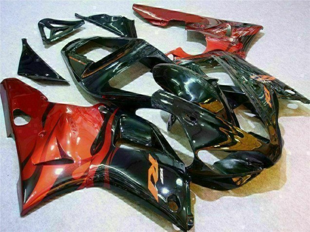 Aftermarket Red 00-01 Yamaha YZF R1 Fairing Kit Sale