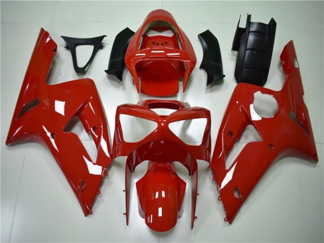 Aftermarket Red 03-04 Kawasaki Ninja ZX6R Motorcycle Fairings Sale Aftermarket Red 03-04 Kawasaki Ninja ZX6R Motorcycle Fairings Sale