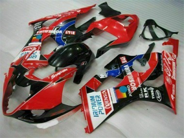 Aftermarket Red 03-04 Suzuki GSXR 1000 Abs Fairing Kit Sale