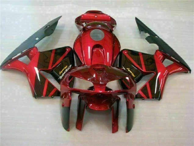 Aftermarket Red 05-06 Honda CBR600RR Full Fairing Kit Sale Aftermarket Red 05-06 Honda CBR600RR Full Fairing Kit Sale