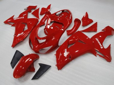 Aftermarket Red 06-07 Kawasaki Ninja ZX10R Motorcycle Fairings Sale