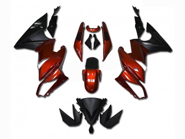 Aftermarket Red 09-11 Kawasaki Ninja EX650 Motorcycle Fairings Sale Aftermarket Red 09-11 Kawasaki Ninja EX650 Motorcycle Fairings Sale